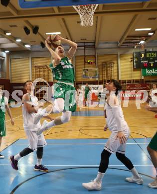 Basketball 2. Bundesliga. Playdown. 5. Runde. Woerthersee Piraten gegen KOS Celovec. Andreas Kuttnig,  (Piraten), Jan Razdevsek (KOS). Klagenfurt, am 21.4.2018.
Foto: Kuess
---
pressefotos, pressefotografie, kuess, qs, qspictures, sport, bild, bilder, bilddatenbank