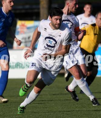 Fussball Kaerntner Liga. SAK gegen Annabichler SV. Stephan Buergler (SAK). Welzenegg, am 20.4.2018.
Foto: Kuess
---
pressefotos, pressefotografie, kuess, qs, qspictures, sport, bild, bilder, bilddatenbank