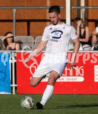 Fussball Kaerntner Liga. SAK gegen Annabichler SV. Patrick Lausegger (SAK). Welzenegg, am 20.4.2018.
Foto: Kuess
---
pressefotos, pressefotografie, kuess, qs, qspictures, sport, bild, bilder, bilddatenbank