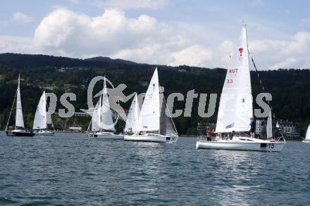 Seegeln. Oesterreichische Meisterschaft. Europameisterschaft. Union Yachtclub Woerthersee.  Lara Vadlau (33). Klagenfurt, 28.4.2018.
Foto: Kuess
---
pressefotos, pressefotografie, kuess, qs, qspictures, sport, bild, bilder, bilddatenbank