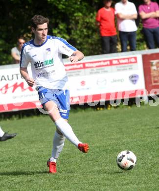 Fussball. Kaerntner Liga. KAC 1909 gegen Treibach.  Hanno Ulrich Wachernig (Treibach). Klagenfurt, 28.4.2018.
Foto: Kuess
---
pressefotos, pressefotografie, kuess, qs, qspictures, sport, bild, bilder, bilddatenbank