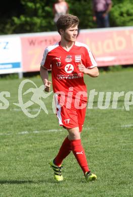 Fussball. Kaerntner Liga. KAC 1909 gegen Treibach. Florian Richard Peterl (KAC). Klagenfurt, 28.4.2018.
Foto: Kuess
---
pressefotos, pressefotografie, kuess, qs, qspictures, sport, bild, bilder, bilddatenbank