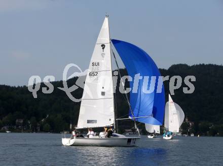 Seegeln. Europameisterschaft. Union Yachtclub Woerthersee.  Emanuel Mueller (SUI). Dellach, 2.5.2018.
Foto: Kuess
---
pressefotos, pressefotografie, kuess, qs, qspictures, sport, bild, bilder, bilddatenbank