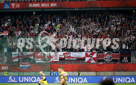 Fussball. Uniqa OEFB Cup Finale. SK Puntigamer Sturm Graz gegen FC Red Bull Salzburg. Fans. Woerthersee Stadion Klagenfurt, 9.5.2018.
Foto: Kuess
---
pressefotos, pressefotografie, kuess, qs, qspictures, sport, bild, bilder, bilddatenbank