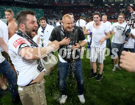Fussball. Uniqa OEFB Cup Finale. SK Puntigamer Sturm Graz gegen FC Red Bull Salzburg. Trainer Heiko Vogel (Graz). Woerthersee Stadion Klagenfurt, 9.5.2018.
Foto: Kuess
---
pressefotos, pressefotografie, kuess, qs, qspictures, sport, bild, bilder, bilddatenbank