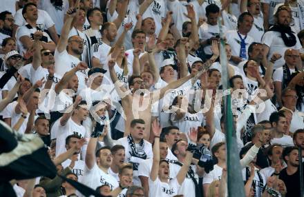 Fussball. Uniqa OEFB Cup Finale. SK Puntigamer Sturm Graz gegen FC Red Bull Salzburg. Fans. Woerthersee Stadion Klagenfurt, 9.5.2018.
Foto: Kuess
---
pressefotos, pressefotografie, kuess, qs, qspictures, sport, bild, bilder, bilddatenbank