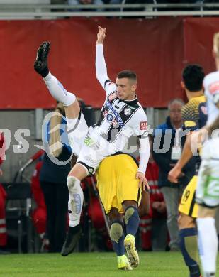 Fussball. Uniqa OEFB Cup Finale. SK Puntigamer Sturm Graz gegen FC Red Bull Salzburg. Dario Maresic, (Graz), Reinhold Yabo  (Salzburg). Woerthersee Stadion Klagenfurt, 9.5.2018.
Foto: Kuess
---
pressefotos, pressefotografie, kuess, qs, qspictures, sport, bild, bilder, bilddatenbank