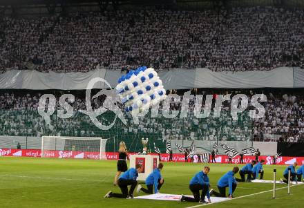 Fussball. Uniqa OEFB Cup Finale. SK Puntigamer Sturm Graz gegen FC Red Bull Salzburg. Fans, Jasmin Ouschan. Woerthersee Stadion Klagenfurt, 9.5.2018.
Foto: Kuess
---
pressefotos, pressefotografie, kuess, qs, qspictures, sport, bild, bilder, bilddatenbank