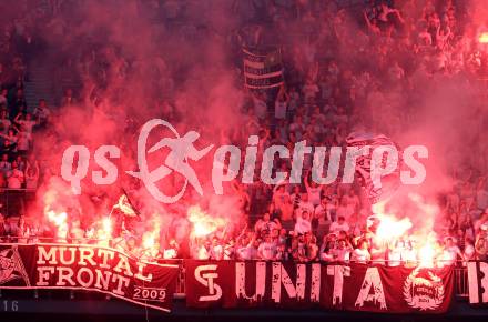 Fussball. Uniqa OEFB Cup Finale. SK Puntigamer Sturm Graz gegen FC Red Bull Salzburg. Fans. Woerthersee Stadion Klagenfurt, 9.5.2018.
Foto: Kuess
---
pressefotos, pressefotografie, kuess, qs, qspictures, sport, bild, bilder, bilddatenbank