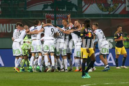 Fussball. Uniqa OEFB Cup Finale. SK Puntigamer Sturm Graz gegen FC Red Bull Salzburg. Jubel Graz. Woerthersee Stadion Klagenfurt, 9.5.2018.
Foto: Kuess
---
pressefotos, pressefotografie, kuess, qs, qspictures, sport, bild, bilder, bilddatenbank