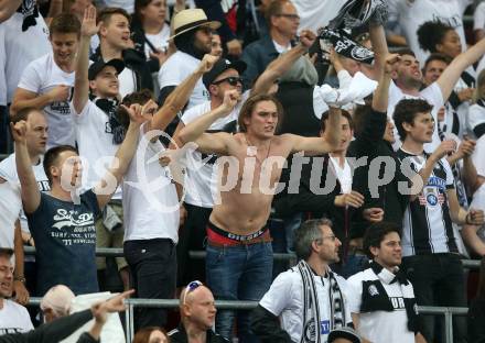 Fussball. Uniqa OEFB Cup Finale. SK Puntigamer Sturm Graz gegen FC Red Bull Salzburg. Fans. Woerthersee Stadion Klagenfurt, 9.5.2018.
Foto: Kuess
---
pressefotos, pressefotografie, kuess, qs, qspictures, sport, bild, bilder, bilddatenbank