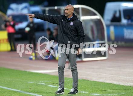 Fussball tipico Bundesliga. RZ Pellets WAC gegen FK Austria Wien. Trainer Thomas Letsch (Wien). Wolfsberg, am 15.5.2018.
Foto: Kuess

---
pressefotos, pressefotografie, kuess, qs, qspictures, sport, bild, bilder, bilddatenbank