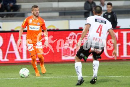 Fussball tipico Bundesliga. RZ Pellets WAC gegen FK Austria Wien. Stephan Palla (WAC), Ferreira Venuto Lucas (Wien). Wolfsberg, am 15.5.2018.
Foto: Kuess

---
pressefotos, pressefotografie, kuess, qs, qspictures, sport, bild, bilder, bilddatenbank