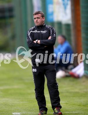 Fussball. Unterliga Ost. Sele Zell gegen Woelfnitz. Trainer Michael Geyer  (Woelfnitz). Sele Zell, 18.5.2018.
Foto: Kuess
---
pressefotos, pressefotografie, kuess, qs, qspictures, sport, bild, bilder, bilddatenbank