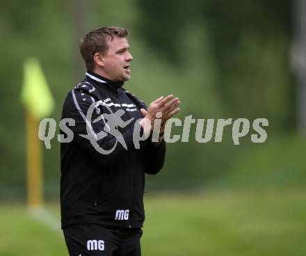 Fussball. Unterliga Ost. Sele Zell gegen Woelfnitz. Trainer Michael Geyer  (Woelfnitz). Sele Zell, 18.5.2018.
Foto: Kuess
---
pressefotos, pressefotografie, kuess, qs, qspictures, sport, bild, bilder, bilddatenbank