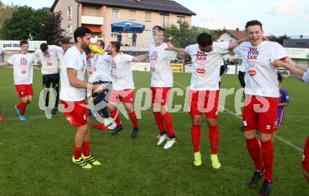 Fussball KFV Cup. Finale. Bleiburg gegen SAK.  Jubel (SAK). Bleiburg, am 22.5.2018.
Foto: Kuess
---
pressefotos, pressefotografie, kuess, qs, qspictures, sport, bild, bilder, bilddatenbank