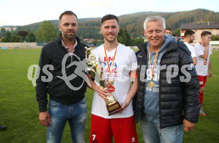 Fussball KFV Cup. Finale. Bleiburg gegen SAK.  Trainer Goran Jolic, Darjan Aleksic, Marko Wieser (SAK). Bleiburg, am 22.5.2018.
Foto: Kuess
---
pressefotos, pressefotografie, kuess, qs, qspictures, sport, bild, bilder, bilddatenbank