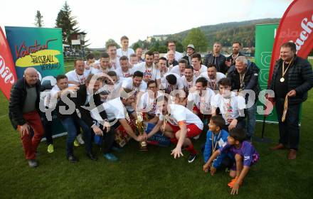 Fussball KFV Cup. Finale. Bleiburg gegen SAK.  Jubel  (SAK). Bleiburg, am 22.5.2018.
Foto: Kuess
---
pressefotos, pressefotografie, kuess, qs, qspictures, sport, bild, bilder, bilddatenbank