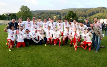 Fussball KFV Cup. Finale. Bleiburg gegen SAK.  Jubel (SAK). Bleiburg, am 22.5.2018.
Foto: Kuess
---
pressefotos, pressefotografie, kuess, qs, qspictures, sport, bild, bilder, bilddatenbank