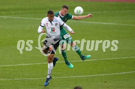 Fussball tipico Bundesliga. RZ Pellets WAC gegen Rapid Wien.  Igor Julio Dos Santos De Paulo,  (WAC), Philipp Schobesberger (Rapid). Wolfsberg, am 15.5.2018.
Foto: Kuess

---
pressefotos, pressefotografie, kuess, qs, qspictures, sport, bild, bilder, bilddatenbank