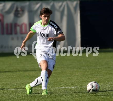 Fussball Kaerntner Liga. KAC 1909 gegenn Feldkirchen. Robert Thomas Tiffner (Feldkirchen). Klagenfurt, am 26.5.2018.
Foto: Kuess
---
pressefotos, pressefotografie, kuess, qs, qspictures, sport, bild, bilder, bilddatenbank