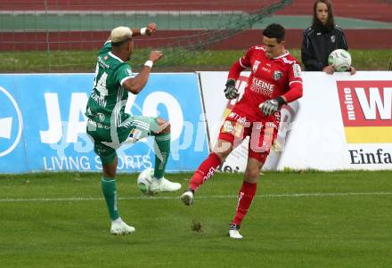 Fussball tipico Bundesliga. RZ Pellets WAC gegen Rapid Wien.  Marko Soldo,  (WAC), Joelinton Cassio Apolinaro De Lira (Rapid). Wolfsberg, am 15.5.2018.
Foto: Kuess

---
pressefotos, pressefotografie, kuess, qs, qspictures, sport, bild, bilder, bilddatenbank