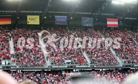 Fussball Laenderspiel. Oesterreich gegen Deutschland.  Fans. Klagenfurt Woerthersee Stadion, am 2.6.2018.
Foto: Kuess


---
pressefotos, pressefotografie, kuess, qs, qspictures, sport, bild, bilder, bilddatenbank