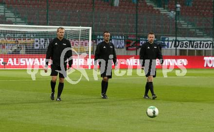 Fussball Laenderspiel. Oesterreich gegen Deutschland. Schiedsrichterteam. Klagenfurt, am 2.6.2018.
Foto: Kuess


---
pressefotos, pressefotografie, kuess, qs, qspictures, sport, bild, bilder, bilddatenbank