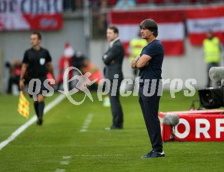 Fussball Laenderspiel. Oesterreich gegen Deutschland.  Trainer Joachim Loew  (Deutschland). Klagenfurt Woerthersee Stadion, am 2.6.2018.
Foto: Kuess


---
pressefotos, pressefotografie, kuess, qs, qspictures, sport, bild, bilder, bilddatenbank