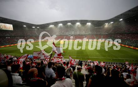 Fussball Laenderspiel. Oesterreich gegen Deutschland. Fans. Klagenfurt Woerthersee Stadion, am 2.6.2018.
Foto: Kuess


---
pressefotos, pressefotografie, kuess, qs, qspictures, sport, bild, bilder, bilddatenbank