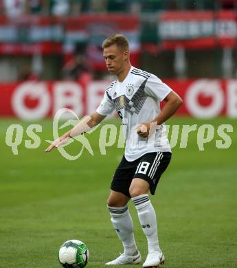 Fussball Laenderspiel. Oesterreich gegen Deutschland.  Joshua Kimmich  (Deutschland). Klagenfurt Woerthersee Stadion, am 2.6.2018.
Foto: Kuess


---
pressefotos, pressefotografie, kuess, qs, qspictures, sport, bild, bilder, bilddatenbank