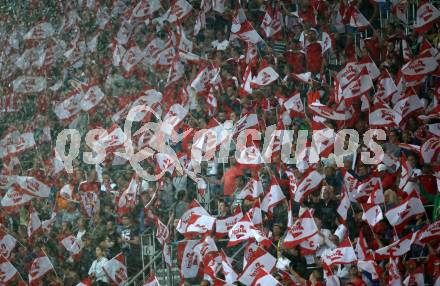 Fussball Laenderspiel. Oesterreich gegen Deutschland. Fans. Klagenfurt Woerthersee Stadion, am 2.6.2018.
Foto: Kuess


---
pressefotos, pressefotografie, kuess, qs, qspictures, sport, bild, bilder, bilddatenbank