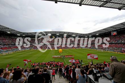 Fussball Laenderspiel. Oesterreich gegen Deutschland.  Fans. Klagenfurt Woerthersee Stadion, am 2.6.2018.
Foto: Kuess


---
pressefotos, pressefotografie, kuess, qs, qspictures, sport, bild, bilder, bilddatenbank