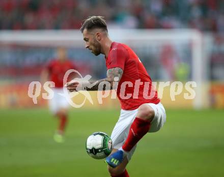 Fussball Laenderspiel. Oesterreich gegen Deutschland. Peter Zulj (Oesterreich). Klagenfurt Woerthersee Stadion, am 2.6.2018.
Foto: Kuess


---
pressefotos, pressefotografie, kuess, qs, qspictures, sport, bild, bilder, bilddatenbank