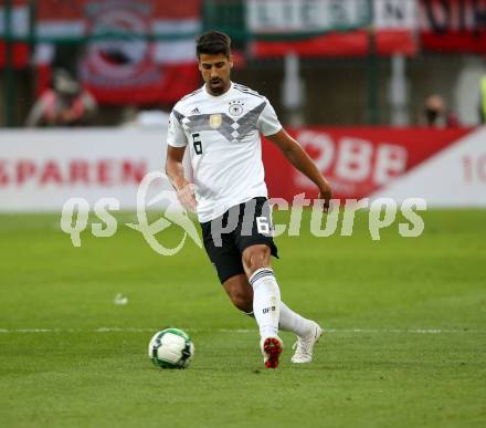 Fussball Laenderspiel. Oesterreich gegen Deutschland.  Sami Khedira   (Deutschland). Klagenfurt Woerthersee Stadion, am 2.6.2018.
Foto: Kuess


---
pressefotos, pressefotografie, kuess, qs, qspictures, sport, bild, bilder, bilddatenbank