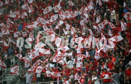 Fussball Laenderspiel. Oesterreich gegen Deutschland. Fans. Klagenfurt Woerthersee Stadion, am 2.6.2018.
Foto: Kuess


---
pressefotos, pressefotografie, kuess, qs, qspictures, sport, bild, bilder, bilddatenbank