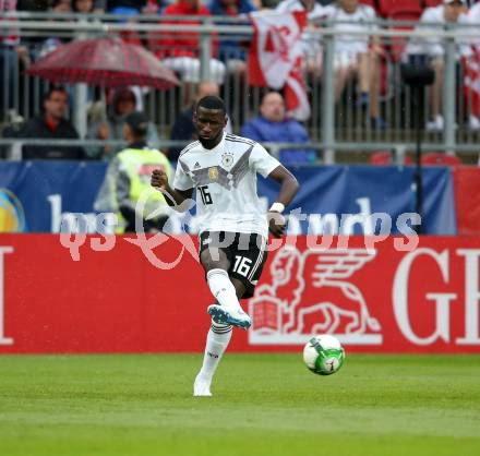 Fussball Laenderspiel. Oesterreich gegen Deutschland.  Antonio Ruediger  (Deutschland). Klagenfurt Woerthersee Stadion, am 2.6.2018.
Foto: Kuess


---
pressefotos, pressefotografie, kuess, qs, qspictures, sport, bild, bilder, bilddatenbank