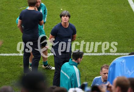 Fussball Laenderspiel. Oesterreich gegen Deutschland.  Trainer Joachim Loew (Deutschland). Klagenfurt Woerthersee Stadion, am 2.6.2018.
Foto: Kuess


---
pressefotos, pressefotografie, kuess, qs, qspictures, sport, bild, bilder, bilddatenbank