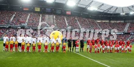 Fussball Laenderspiel. Oesterreich gegen Deutschland.  (Oesterreich),  (Deutschland). Klagenfurt Woerthersee Stadion, am 2.6.2018.
Foto: Kuess


---
pressefotos, pressefotografie, kuess, qs, qspictures, sport, bild, bilder, bilddatenbank