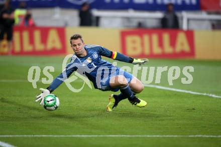 Fussball Laenderspiel. Oesterreich gegen Deutschland.  Manuel Neuer  (Deutschland). Klagenfurt Woerthersee Stadion, am 2.6.2018.
Foto: Kuess


---
pressefotos, pressefotografie, kuess, qs, qspictures, sport, bild, bilder, bilddatenbank