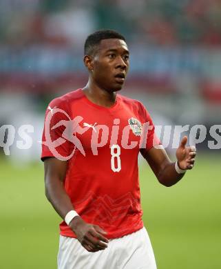 Fussball Laenderspiel. Oesterreich gegen Deutschland. David Alaba (Oesterreich). Klagenfurt Woerthersee Stadion, am 2.6.2018.
Foto: Kuess


---
pressefotos, pressefotografie, kuess, qs, qspictures, sport, bild, bilder, bilddatenbank