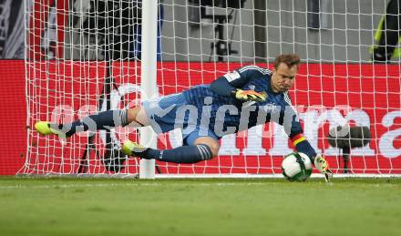 Fussball Laenderspiel. Oesterreich gegen Deutschland. Manuel Neuer  (Deutschland). Klagenfurt Woerthersee Stadion, am 2.6.2018.
Foto: Kuess


---
pressefotos, pressefotografie, kuess, qs, qspictures, sport, bild, bilder, bilddatenbank