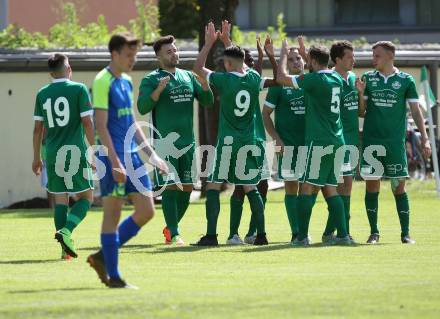 Fussball 1. Klasse C. Donau gegen Ebental. Torjubel (Donau). Klagenfurt, am 9.6.2018.
Foto: Kuess
---
pressefotos, pressefotografie, kuess, qs, qspictures, sport, bild, bilder, bilddatenbank