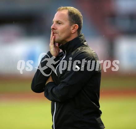 Fussball. Kaerntner Liga. Voelkermarkt gegen FC Lendorf. Trainer Kurt Stuck  (Voelkermarkt). Voelkermarkt, 8.6.2018.
Foto: Kuess
---
pressefotos, pressefotografie, kuess, qs, qspictures, sport, bild, bilder, bilddatenbank