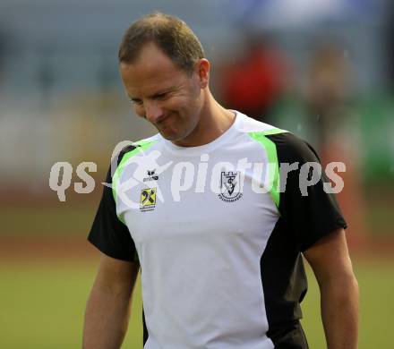 Fussball. Kaerntner Liga. Voelkermarkt gegen FC Lendorf. Trainer Kurt Stuck  (Voelkermarkt). Voelkermarkt, 8.6.2018.
Foto: Kuess
---
pressefotos, pressefotografie, kuess, qs, qspictures, sport, bild, bilder, bilddatenbank