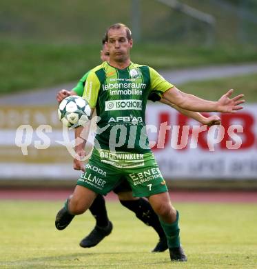 Fussball. Kaerntner Liga. Voelkermarkt gegen FC Lendorf. Martin Morgenstern   (Lendorf). Voelkermarkt, 8.6.2018.
Foto: Kuess
---
pressefotos, pressefotografie, kuess, qs, qspictures, sport, bild, bilder, bilddatenbank