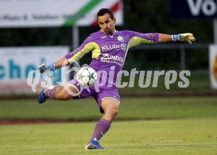 Fussball. Kaerntner Liga. Voelkermarkt gegen FC Lendorf. Michael Zunder   (Lendorf). Voelkermarkt, 8.6.2018.
Foto: Kuess
---
pressefotos, pressefotografie, kuess, qs, qspictures, sport, bild, bilder, bilddatenbank