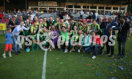 Fussball Kaerntner Liga. Lendorf gegen Annabichler SV.  Jubel (Lendorf). Lendorf, am 15.6.2018.
Foto: Kuess
---
pressefotos, pressefotografie, kuess, qs, qspictures, sport, bild, bilder, bilddatenbank