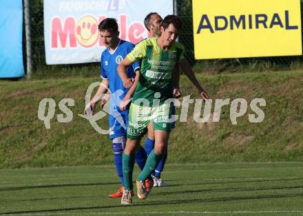 Fussball Kaerntner Liga. Lendorf gegen Annabichler SV. Torjubel Christian Kautz (Lendorf). Lendorf, am 15.6.2018.
Foto: Kuess
---
pressefotos, pressefotografie, kuess, qs, qspictures, sport, bild, bilder, bilddatenbank