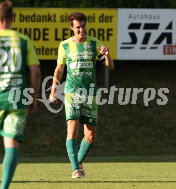 Fussball Kaerntner Liga. Lendorf gegen Annabichler SV. Torjubel Christian Kautz (Lendorf). Lendorf, am 15.6.2018.
Foto: Kuess
---
pressefotos, pressefotografie, kuess, qs, qspictures, sport, bild, bilder, bilddatenbank